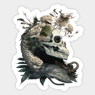 Dinosaur Skull Sticker